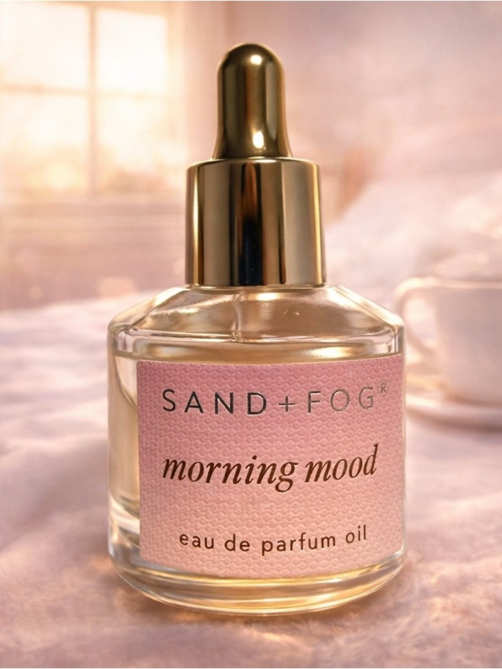 Sand + Fog “Morning Mood” (Aka Vanilla Cake) Perfume Oil dropper .33 fl oz Sugar